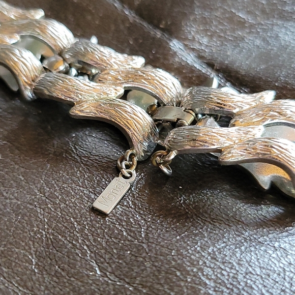 Monet Silver Vintage Bracelet